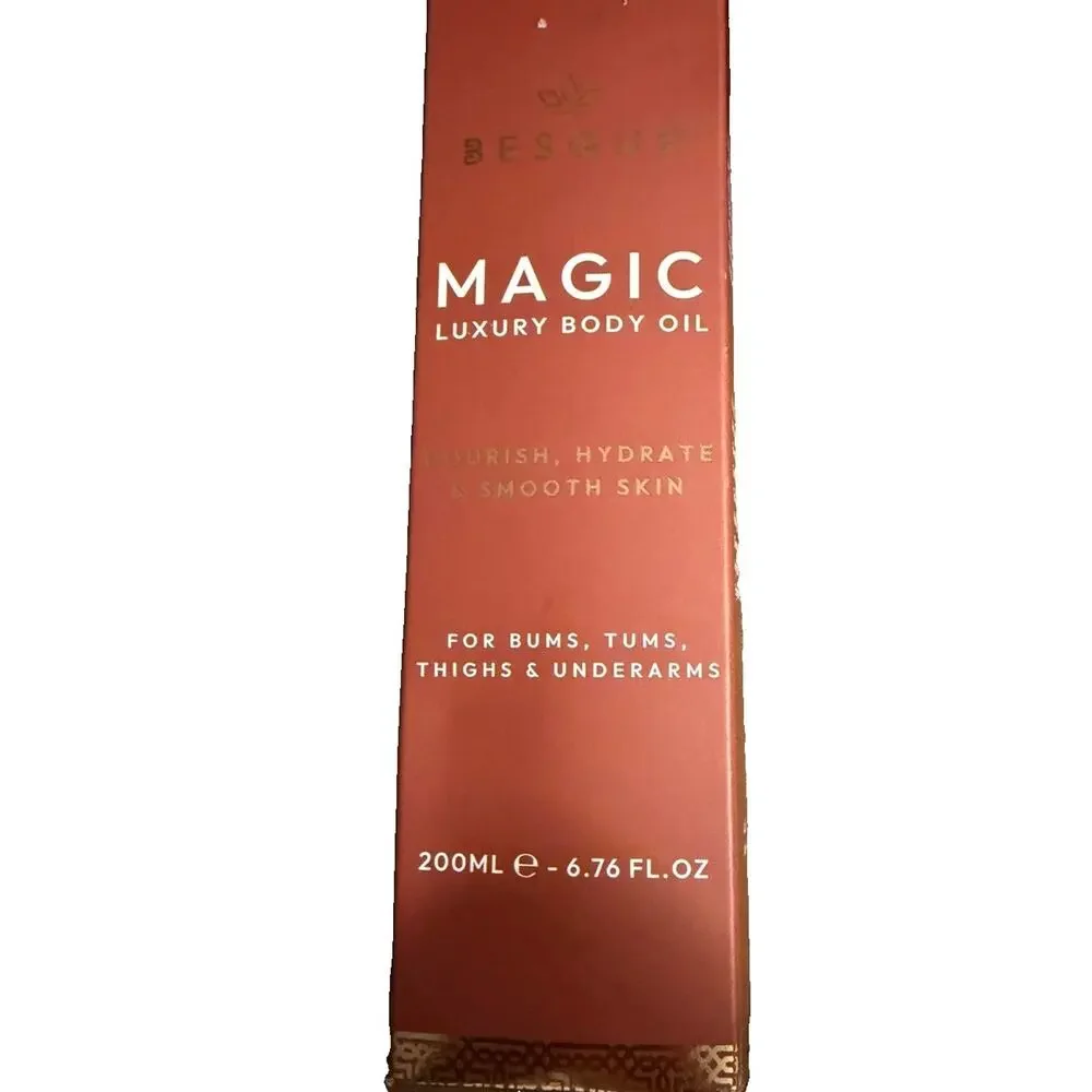 Besque Magic Luxury Body Oil 6.76 fl oz / 200 ml NEW SEALED IN BOX